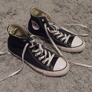 Black and White converse